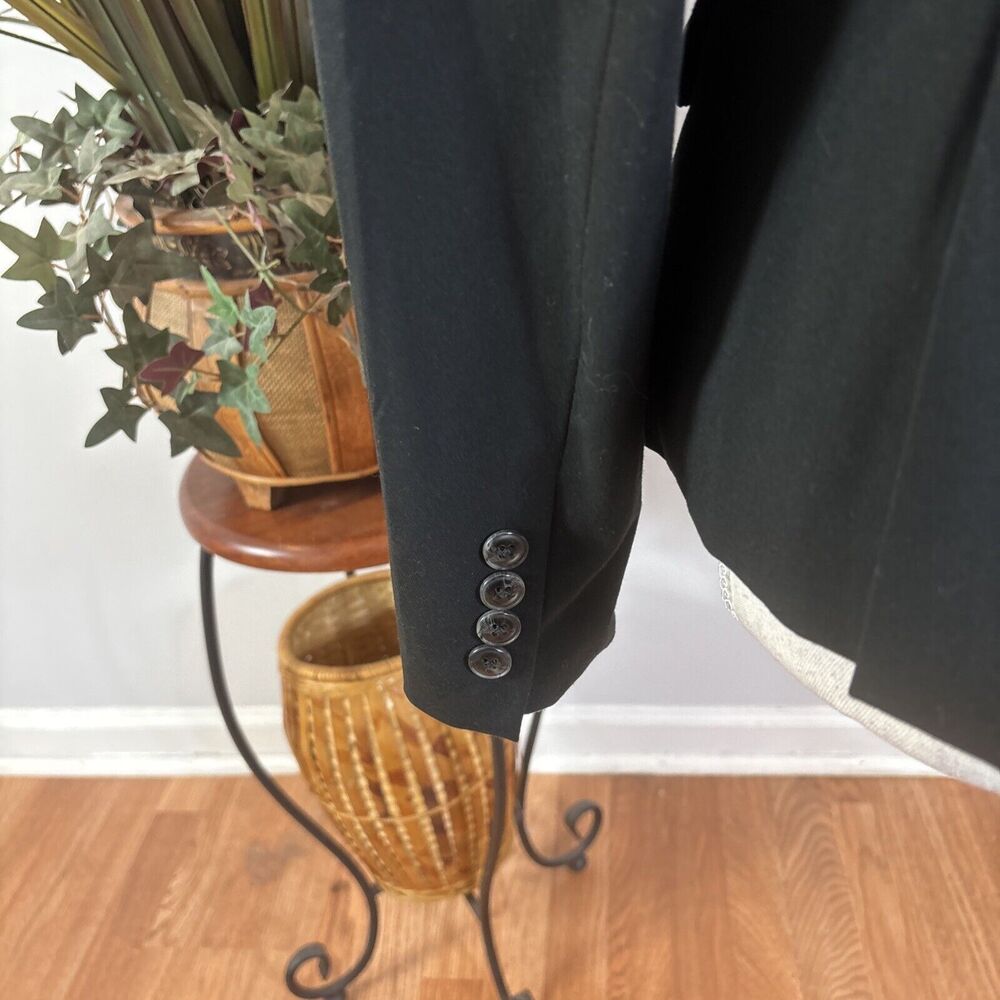 George Design By Mark Eisen Suits Women's Size 6 Black Collar 2 Flap Pocket - Picture 5 of 10